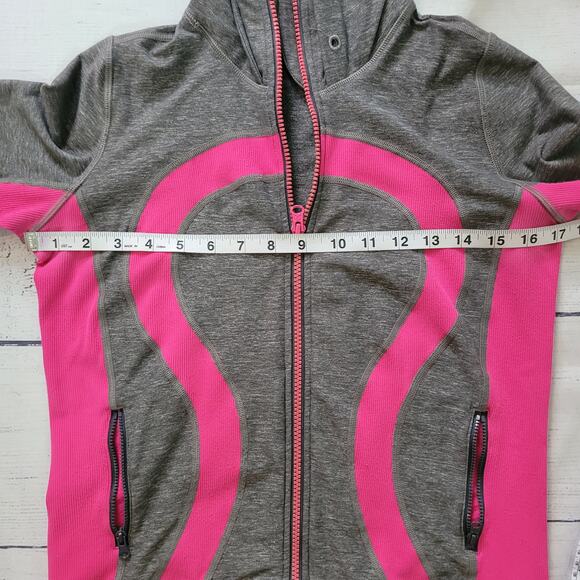 Lululemon Athletica Size 4 Stride Jacket Full Zip Women's Activewear Layer - Picture 7 of 12